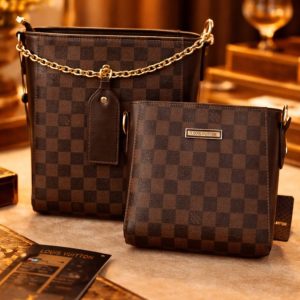کیف صندوقی طرح دار253867